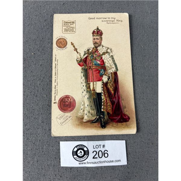 A Very Good Early Royalty Postcard Edward The 7th