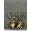 Image 2 : Antique Victorian Gold Drop Earrings