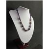 Image 4 : Very Unique Genuine Amethyst Necklace - Sterling
