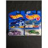 Image 3 : 11 Hot Wheels and 1 Ruff N Tuff Die Cast Cars New In Packages