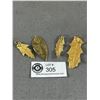 Image 2 : High Carat Gold Plated Genuine Hawaian Lead Pendants, 1 Quite Rare