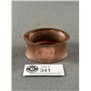 Image 2 : 4 Vintage Copper Bangles, One Hinged