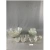 Image 1 : Glass Lot. Punch Bow & Cups Plus Bowls Etc. NO SHIPPING