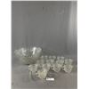 Image 2 : Glass Lot. Punch Bow & Cups Plus Bowls Etc. NO SHIPPING