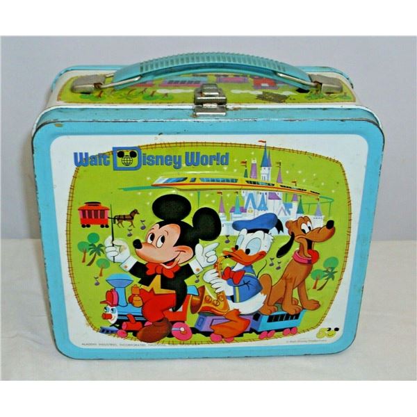 1970's Walt Disney metal lunchbox
