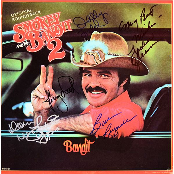 Smokey And The Bandit II signed soundtrack album