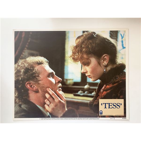Tess original 1981 vintage lobby card