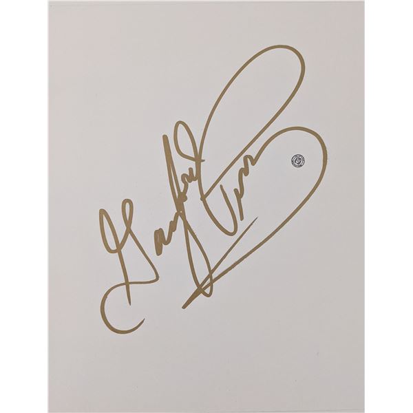 MLB Hall Of Famer Gaylord Perry Autograph