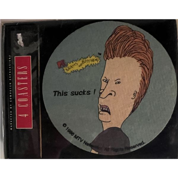 Beavis and Butthead coaster set