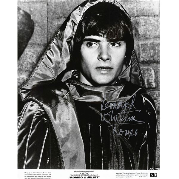 Romeo and Juliet Leonard Whiting signed movie photo
