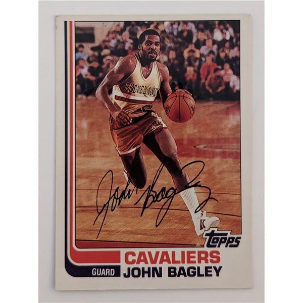 John Bagley signed Basketball Trading Card - Topps #23 1993