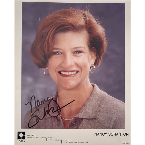 Pro Golfer Nancy Scranton signed photo