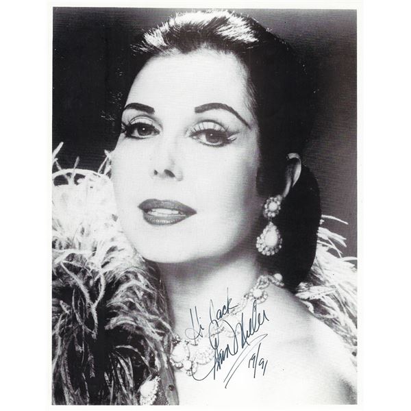 Ann Miller signed photo