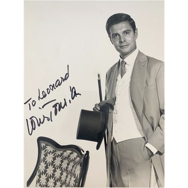 Louis Jourdan signed photo