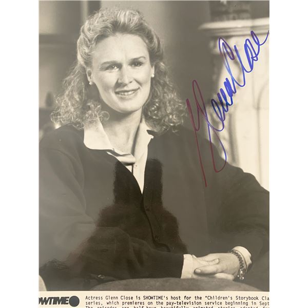 Glenn Close signed photo