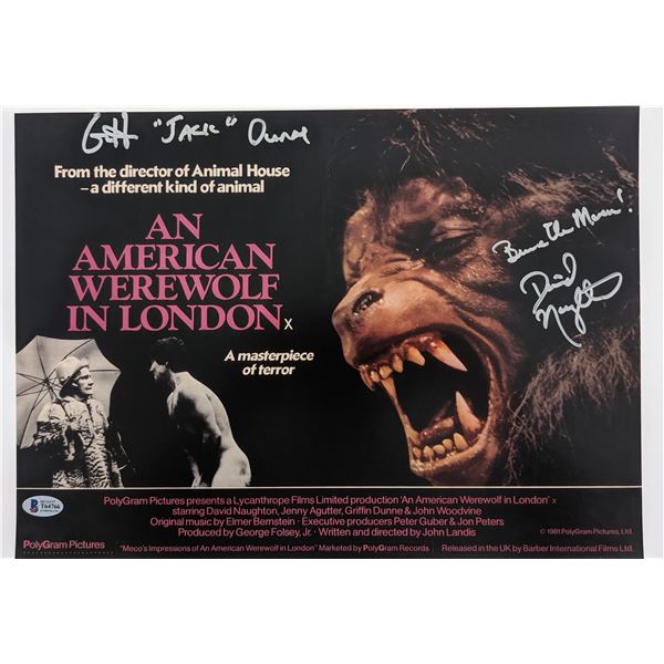An American Werewolf In London Signed Photo- Beckett