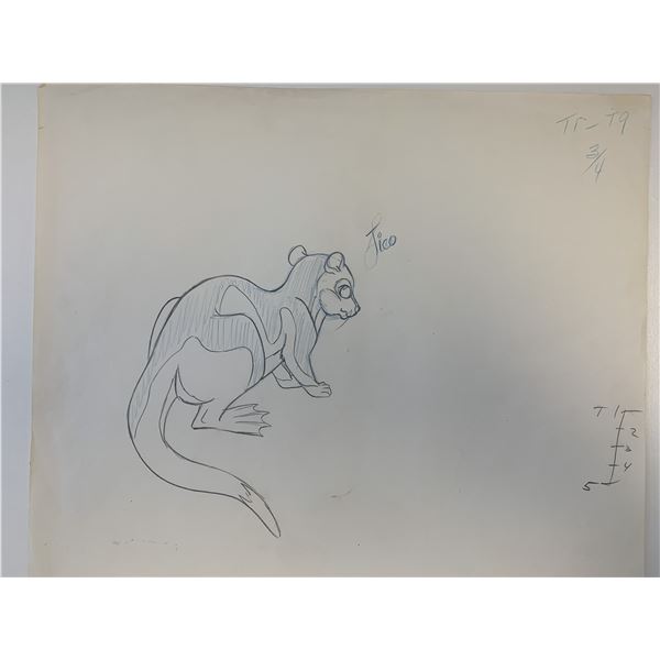 Original cartoon artwork sericel