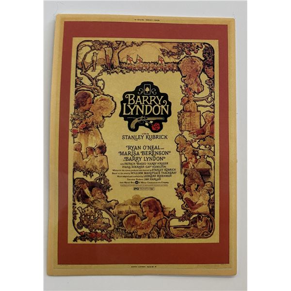 Barry Lyndon movie sticker