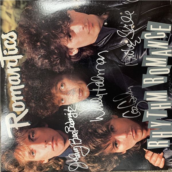 Romantics Rhythm Romance signed album