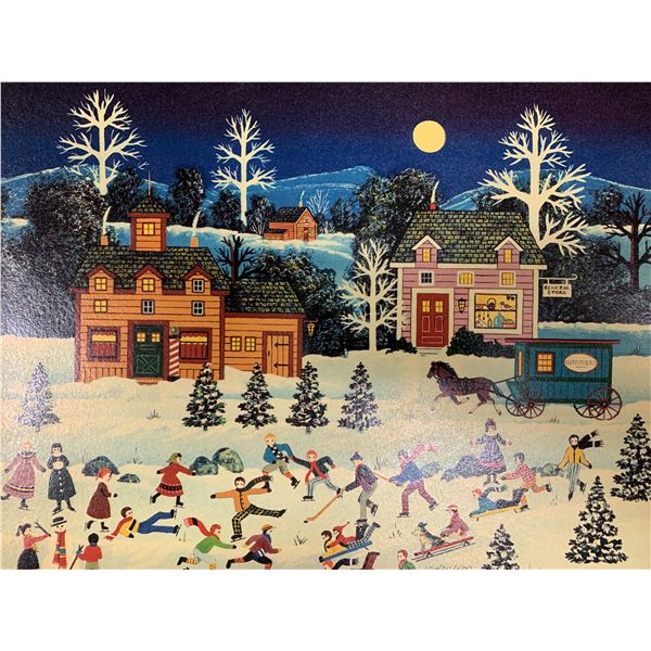 Wooster Scott signed serigraph.