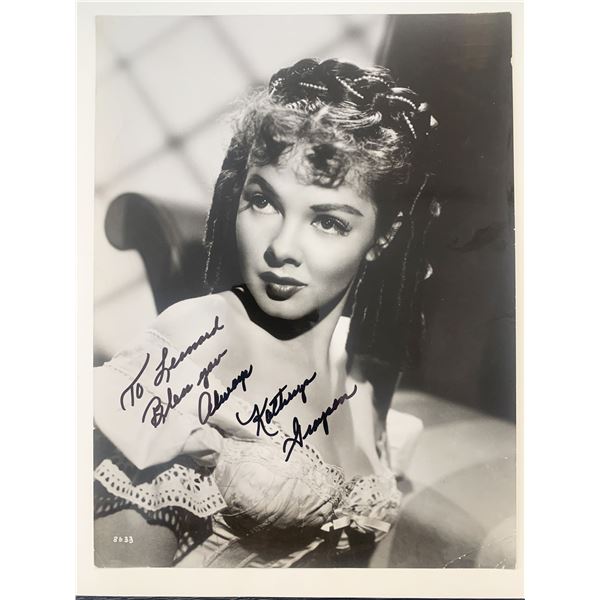 Kathryn Grayson signed photo