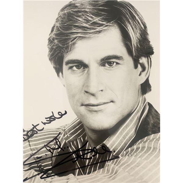 Simon MacCorkindale signed photo