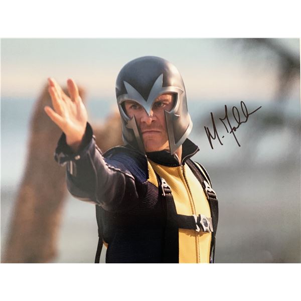 X Men Michael Fassbender Signed Photo