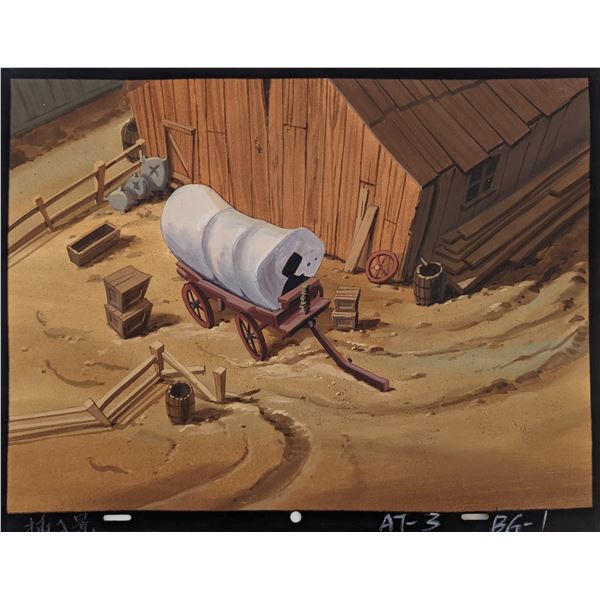 Original cartoon artwork sericel