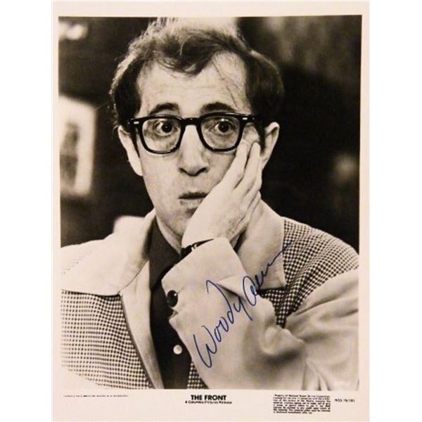 Woody Allen signed movie still photo