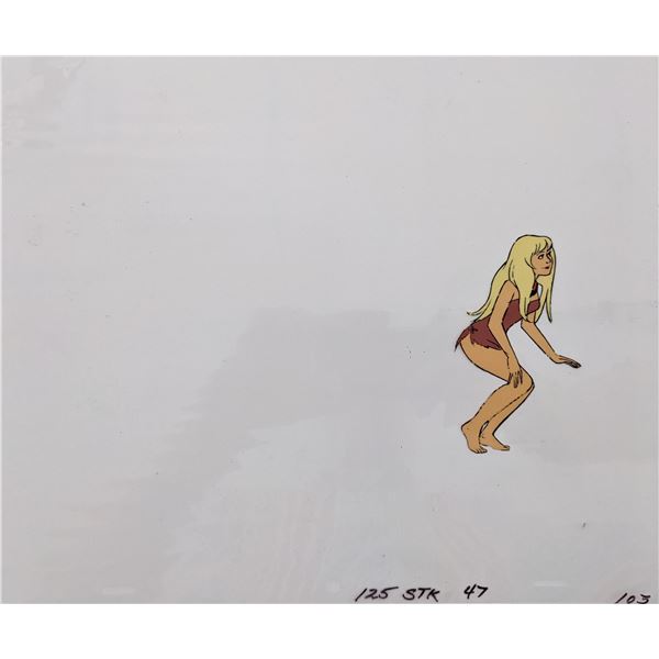 Jana Of The Jungle Original Animation Cel