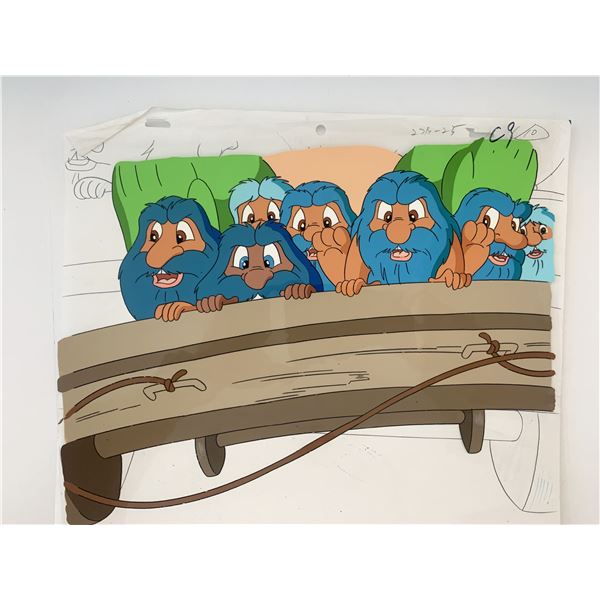 Original cartoon artwork sericel