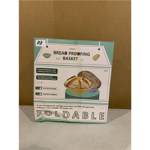 Bread Proofing Basket - Food Grade Soft Silicone + Accessories
