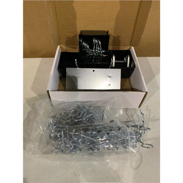 TUPARKA 140 Piece Peg Wall Hooks and Accessories Set