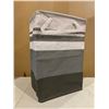 Image 1 : StorageRight Large Collapsible Bin - Gradient Grey - 75L