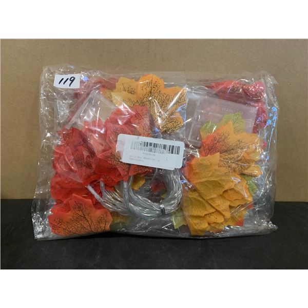 Fall Leaves Decoration LED String Lights