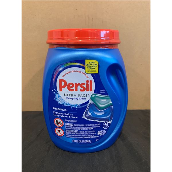 Persil Ultra Pacs Everyday Clean -Original - Protects Colors Detergent - 42 Pacs