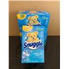Image 2 : Lot of 3 Snuggle Cuddle-Up Fresh Dryer Sheets - 120 Sheets