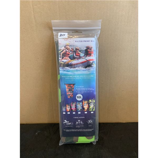 Waterproof Bag - Green Camo Color - 10L