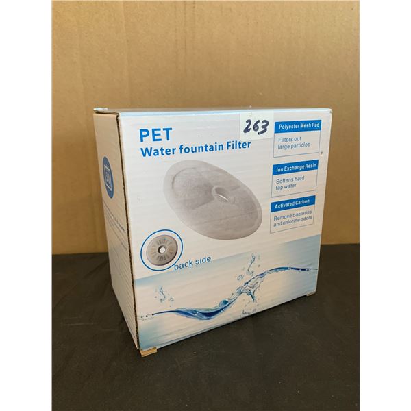 Premium Cotton Activated Carbon Replacement Pet Fountain Filters