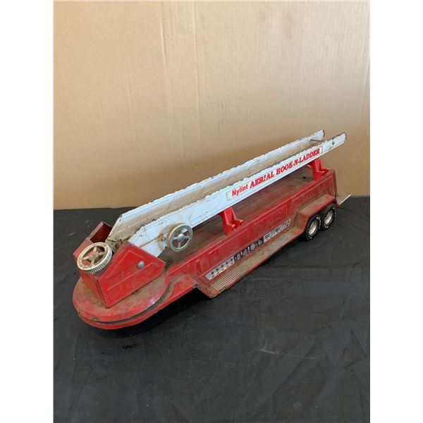 Vintage Nylint Aerial Hook-N-Ladder Trailer