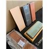 Image 3 : HARFINGTON Sharpening Stone Set - 400/1000/3000/8000 Grit Dual Sided