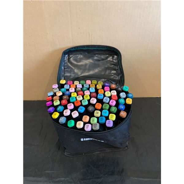 Simpleoa 80 Piece Felts with Carry Case