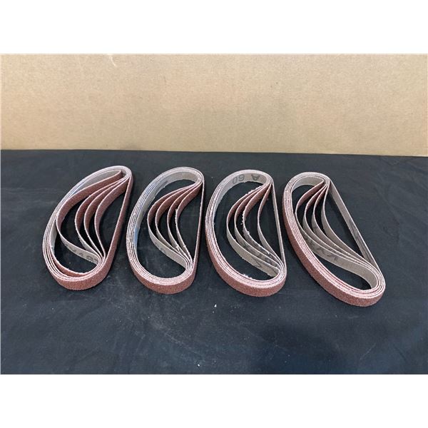 Sanding Belts - 0.4" x 13" - 60 Grit