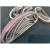 Image 2 : Sanding Belts - 0.4" x 13" - 60 Grit