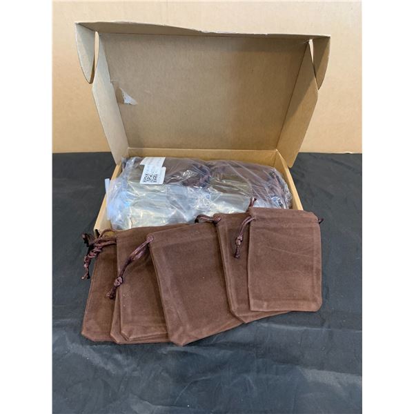 50 Piece Velvet Drawstring Bags