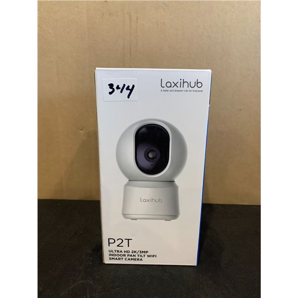 Laxihub Indoor Security Pan Tilt Wifi Smart Camera - Ultra HD 2K/ 3MP