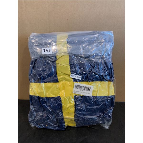 Oversized Unisex Sherpa Hoodie for Home - One size Fits All - BLUE