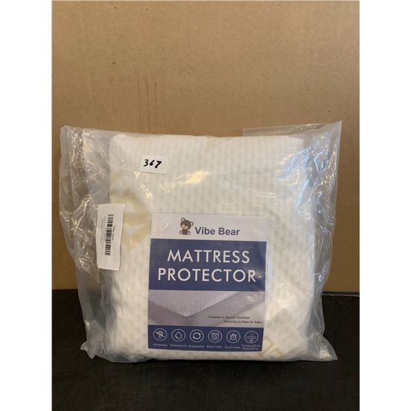 Vibe Bear Waterproof Mattress Protector 38" x 26"
