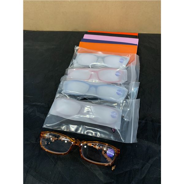 Kunchu 5 Pack of Reading Glasses