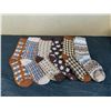 Image 1 : Pack of 6 MIPAHI Pairs of Korean Warm Socks - Unisex